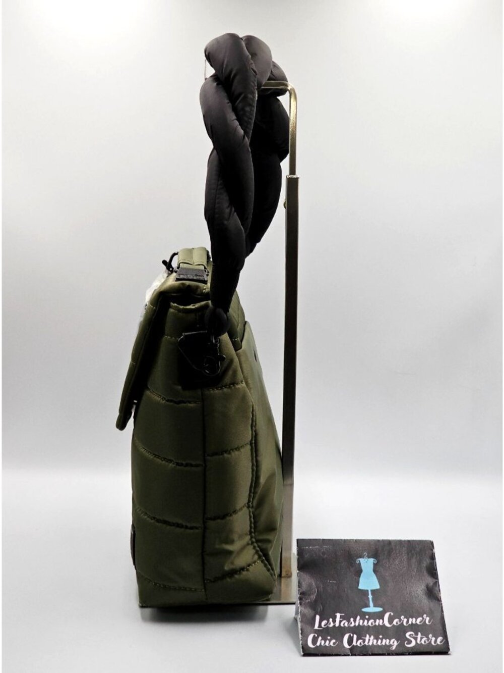 NWT HKWIP Women's Olive Pink Shawn Killinger Couture Crossbody Bag 2921 - Picture 5 of 16